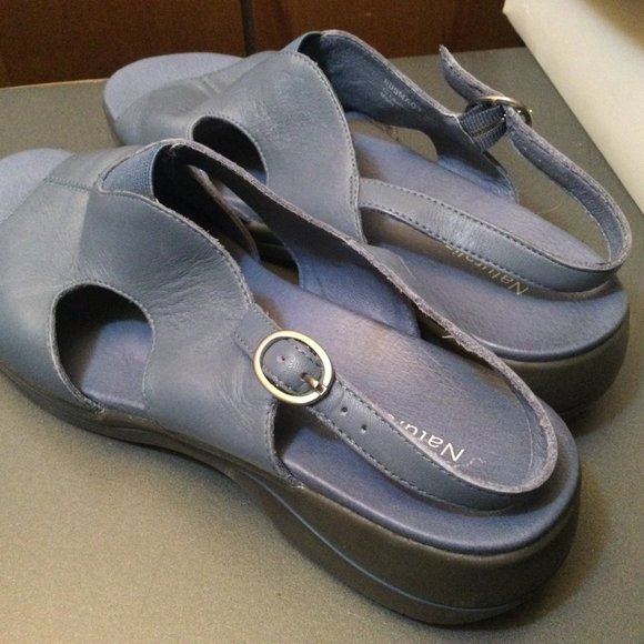 Naturalizer Ladies Shoe Sandal 605NA03 Size 9M Justice Blue Jeans - Picture 7 of 11